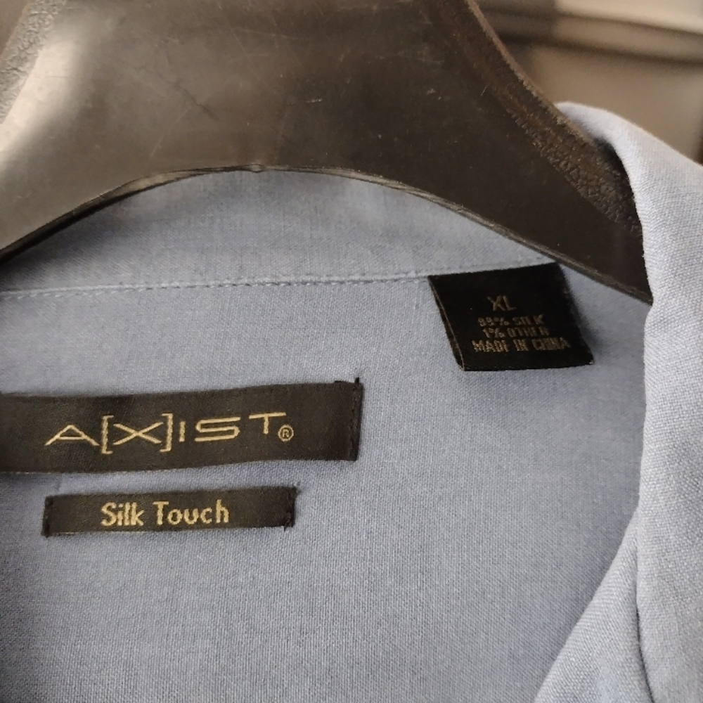 Axist Blue and Tan Shirts